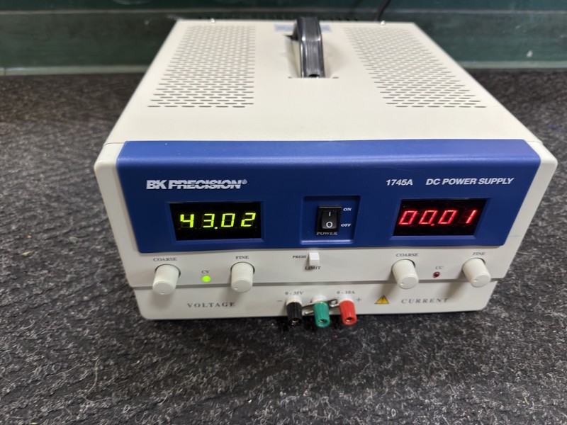 B&K Precision 1745A Dc Power Supply, Single Output, 0 To 35Vdc
