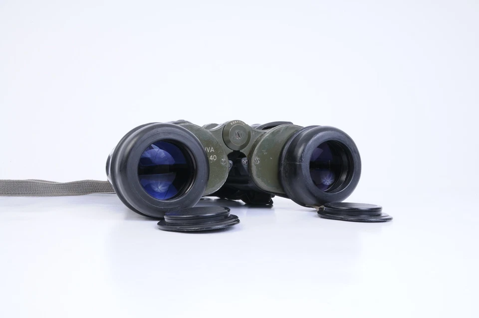 Carl Zeiss Jena 7x40 NVA Dienstglas „Strichplatte" (Top!) FOTO JESCHNER KASSEL - Bild 3 von 4