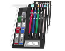 Mr. Pen Mechanical Pencil Set with Lead and Eraser Refills, 5 Sizes........