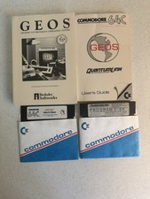 Commodore 64C GEOS QuantumLink Users Guide & ...
