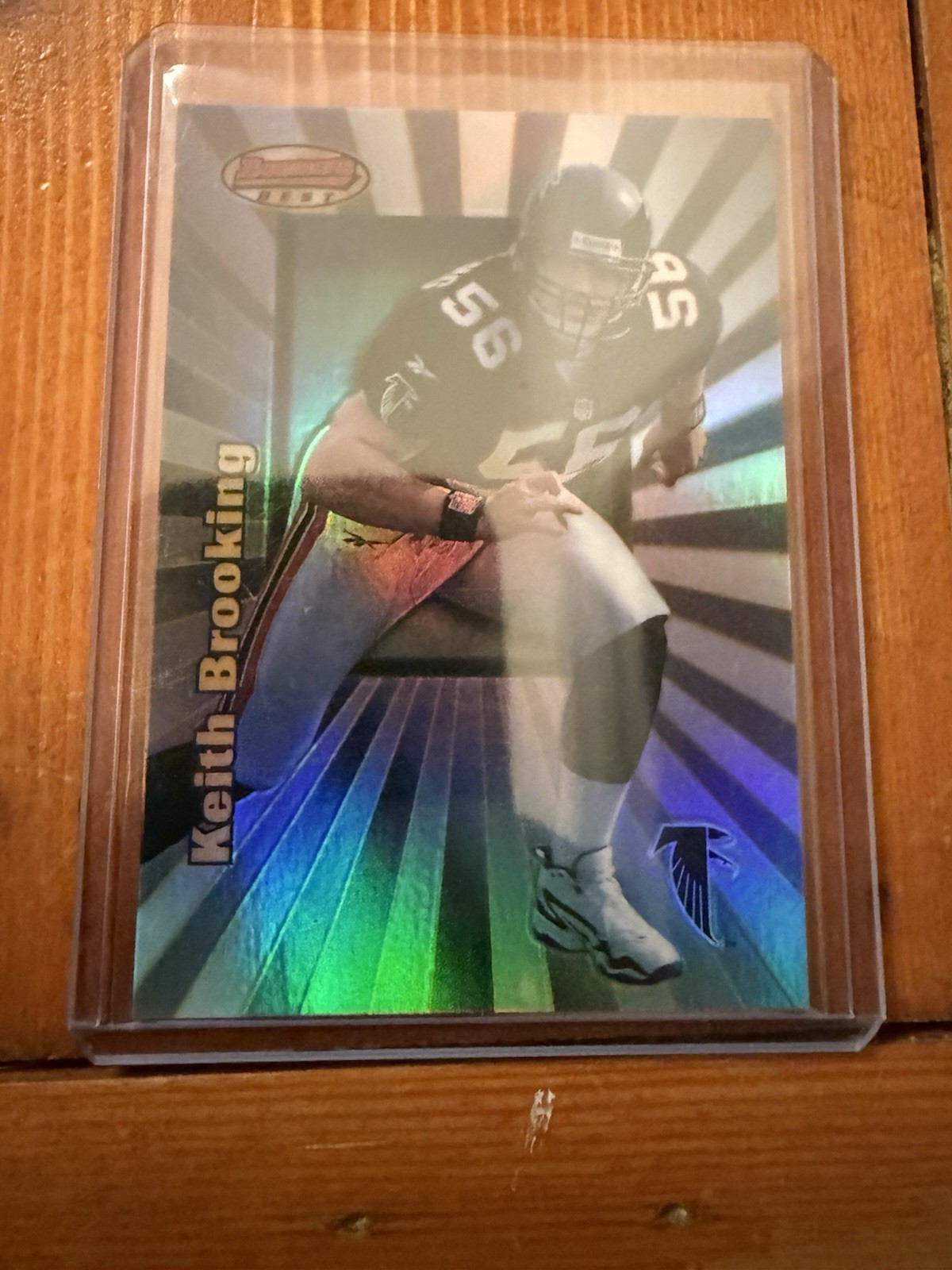 Keith Brooking Bowman's Best #107 Refractor
