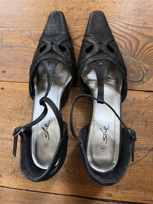 Abendschuhe/Pumps von She Schwarz, Gr. 40, einmal auf Hochzeit getragen.