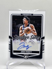 2024-25 Panini Donruss Optic - Signature Series Josh Minott #SS-MIN