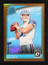 2018 Donruss Optic Rated Rookie Bronze Prizm Mike White #185 0ps8