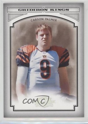 2006 Donruss Threads Pro Gridiron Kings Silver 13/250 Carson Palmer #PGK-6 8y6