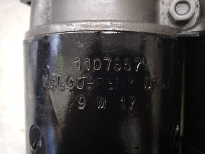 #ad Starter DELCO For Cadillac 1957 1960 All Models OEM # 1107657 9M17 Date Coded $384.11