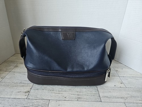 Vetelli Leo Large Travel Toiletry Case Shave Bag 2 Compartments 