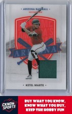 2021 Panini Chronicles #53 Ketel Marte America's Pastime Swatches Diamondbacks
