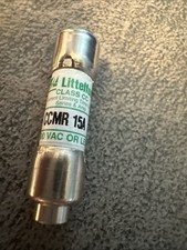 Lot of 9 Littelfuse CCMR 15A Time Delay Fuse