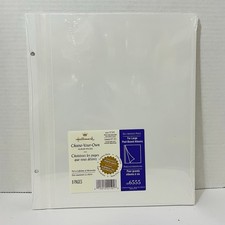 Hallmark AR6555 Refill Pages Self Adhesive For Large Post-Bound Albums 8pages