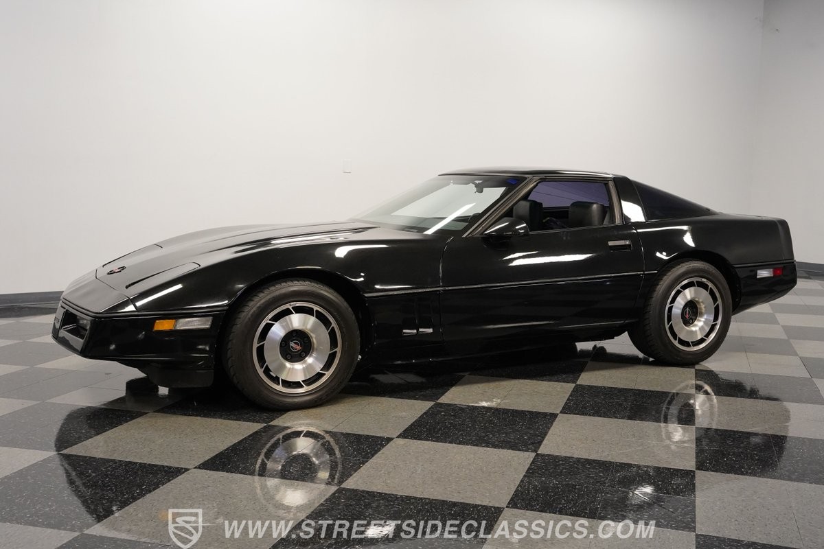 1984 Black Chevrolet Corvette   | C4 Corvette Photo 8