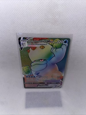 Pokemon Galarian Darmanitan VMAX 187/185 Vivid Voltage SWSH SECRET RARE