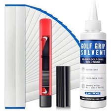 Deluxe Grip Repair Kits for Regripping Golf Clubs Inlcudes Hook Knife 2" X 10"