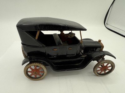 Jouet Ancien : Voiture Mécanique En Tôle (Allemagne) - Fischer / Bing / Distler / Tippco - Occasion