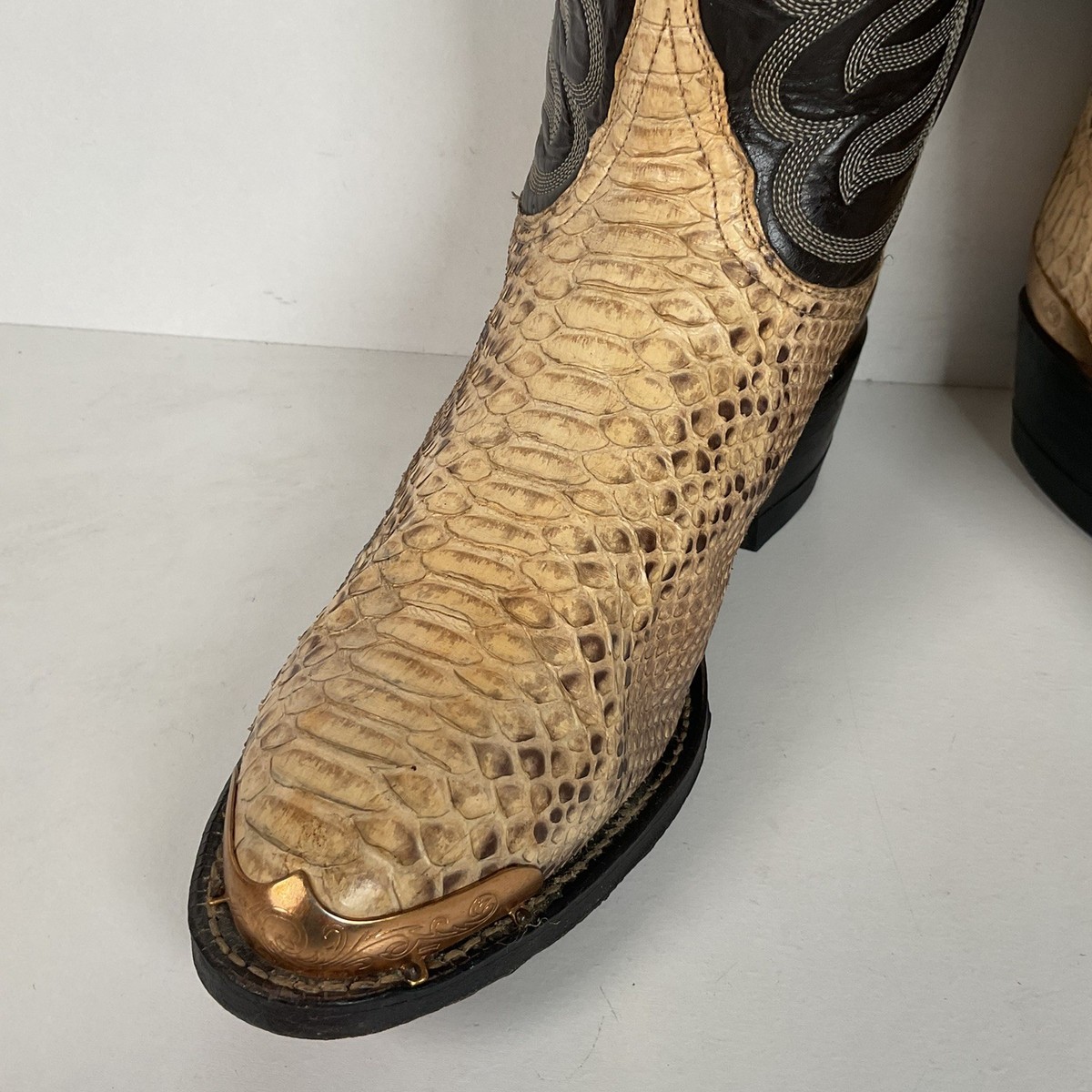 00s tonylama westernboots python BWN y2k 00s tonylama westernboots