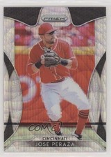 2019 Panini Prizm Tier III Blue Wave Prizm 28/60 Jose Peraza #249 1u6