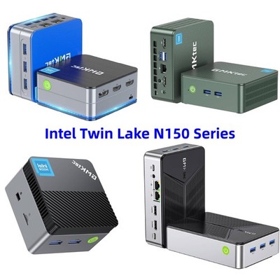 GMKtec Mini PC Intel N150 Up to 3.6GHz 16GB RAM 256GB / 512GB SSD NAS Office PC