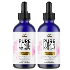 Pure Lumin- Amino Diet Drops- Anti Aging/ Skin Beauty- 2 Bottles- 120ml (2fl oz)