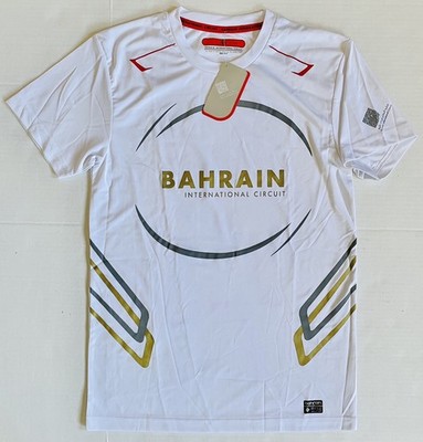 Bahrain Int l Circuit F1 Formula Race T Shirt Youth Sz  X-Large XL White Dri-Fit