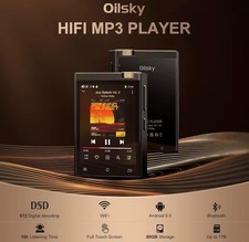 Lettore MP3 Touchscreen Oilsky Lossless con scheda 64GB a 1Tb supporto Bluethooth