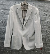 New CALVIN KLEIN Slim Fit Soft Stretch Sport Coat/Blazer Heather Grey 38S