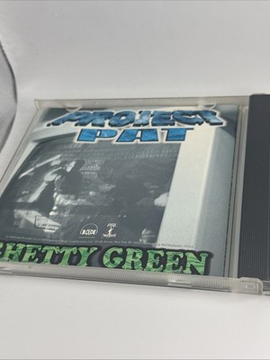 洋楽 Project Pat Ghetty Green cd g-rap Project Pat Ghetty Green CD RARE OOP 1999 Hypnotize Minds Rap