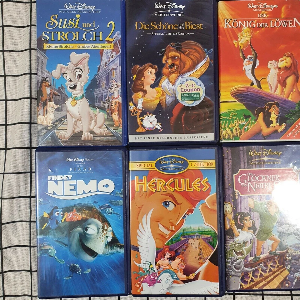 Walt Disney VHS Kassetten (Sammlerstücke) - Bild 3 von 4