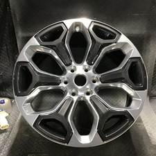 2019-2024 Dodge Ram 1500 2726 B Wheel 22 X 9 Rim Charcoal Polished 5yd621nwab