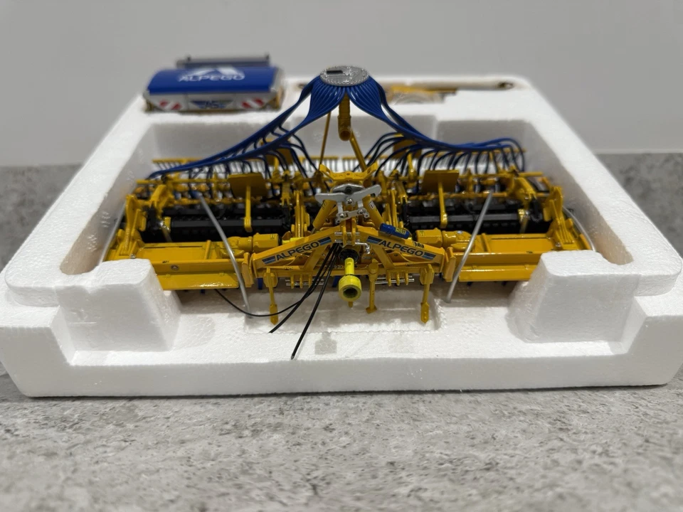 ROS - Alpego Kreiselegge, Säbalken & Hopper - 601802 - Maßstab 1:32 - neuwertig/neu - Bild 2 von 4