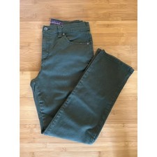 Gloria Vanderbilt Straight Leg Pants Olive Green Size 6S Fall Earthy Normcore
