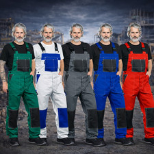 Arbeitslatzhose Latzhose Arbeitshose Arbeitskleidung Sicherheitshose ver. Farben