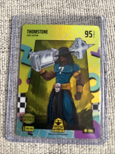 Brian Thomas Jr. Thomstone 2025 Bo Jackson Battle Arena Update Rad Battlefoil SP