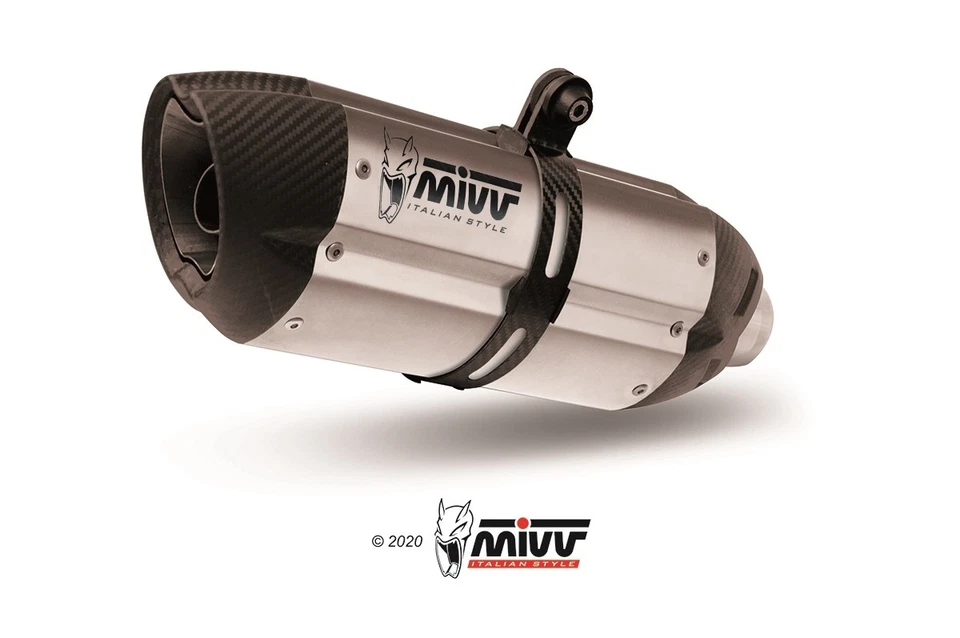 TERMINALE DI SCARICO MIVV SUONO INOX TRIUMPH SPEED TRIPLE 1050 R 2011 2012 2013 Foto 2 de 2