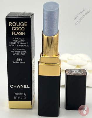 CHANEL Rouge Coco Flash Lipstick 284 BABY BLUE Limited Edition