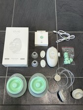 Elvie STRIDE Smart, Soft-Silicone Double Electric Breast Pump EB01 With Extras