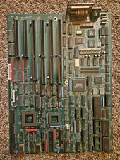 AST Premium/386 Motherboard Vintage ISA 80386 Industrial PC Untested As-Is