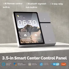Tuya Smart Home Control Panel Touch Screen Smart Control Panel 3.5 Inch with LCD