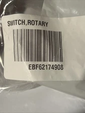 Genuine LG Range Oven Surface Element Control Switch EBF62174908 OEM Ebf62174903