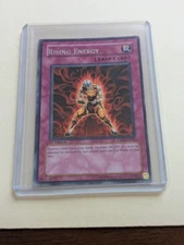 YuGiOh CRV-ENO56 1996 1st Edition Rising Energy Trap Card Rare NM
