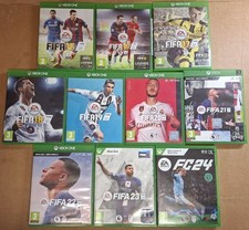 Microsoft Xbox One / X Games Bundle Fifa 15, 16, 17, 18, 19, 20, 21,22,23 & FC24