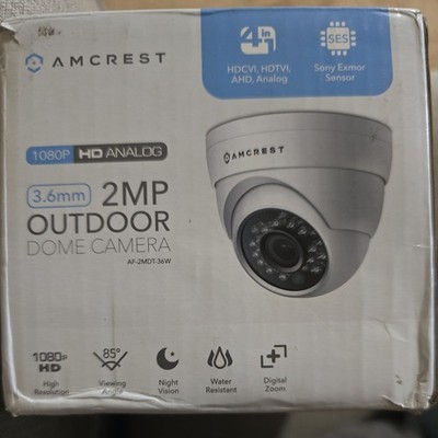Amcrest 2.8mm HD Analog 2MP Outdoor dome Camera