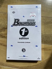 2021 Bowman Baseball 1st Edition Sealed Hobby Box Topps Cards 24 Packs MLB First