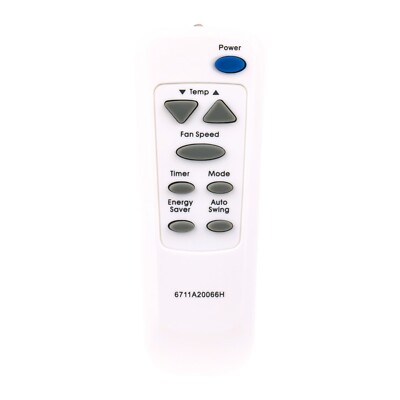 6711A20066H Replace AC Remote for LG Kenmore Whirlpool Air Conditioner LW1400ER