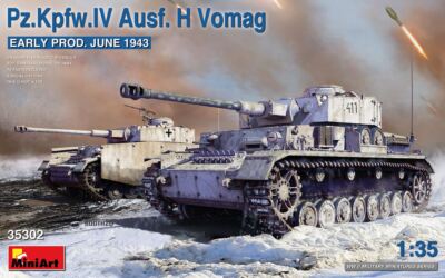 1/35 Miniart Panzer Pz.Kfw.IV Ausf.H Vomag Early Production June 1943