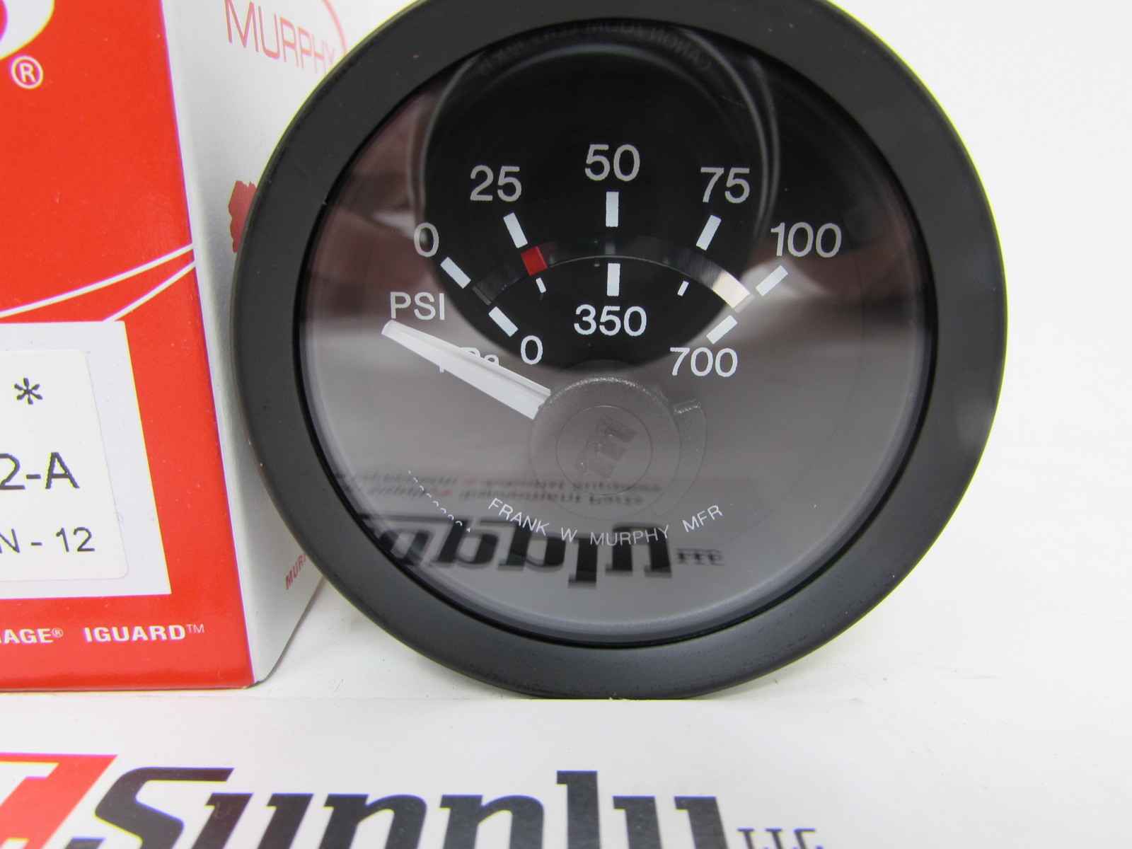 NEW MURPHY 100PSI ELECTRIC OIL PRESSURE GAUGE EGS21P10012A PART 05