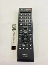 TOSHIBA CT-90325 TV 50L2200U 37E20 22AV600 40FT1 32C120U REMOTE CONTROL