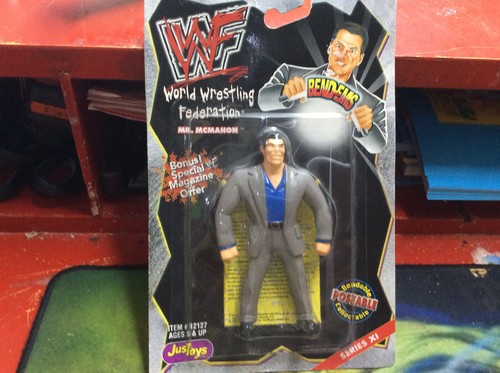 1999 Just Toys WWF Bend-Ems Series 11 Mr. McMahon ...