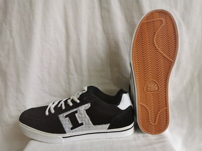 iPath Varsity Suede NOS Stash Pocket Skateboard black-white EU 42-43 US 9 vtg