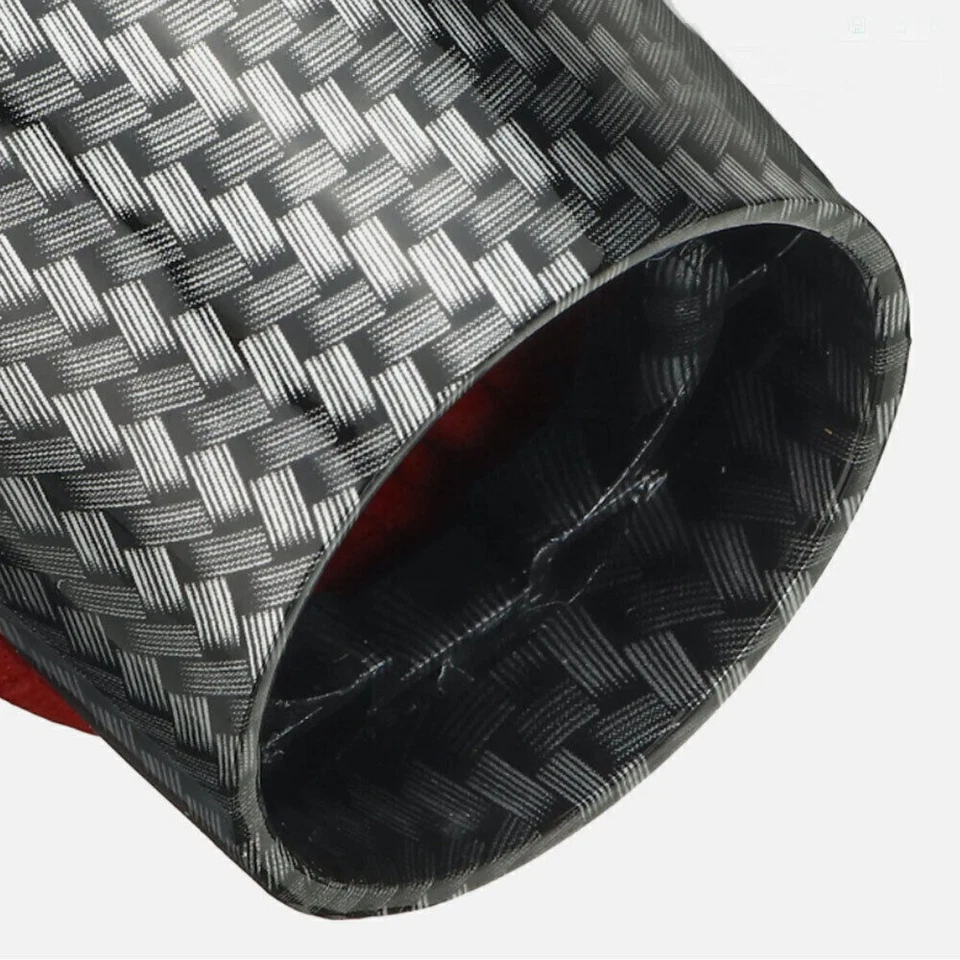 Black/Red Carbon Gear Shift Knob for Lexus IS200t IS250 IS300 IS350 2014-2025 Foto 4 de 4