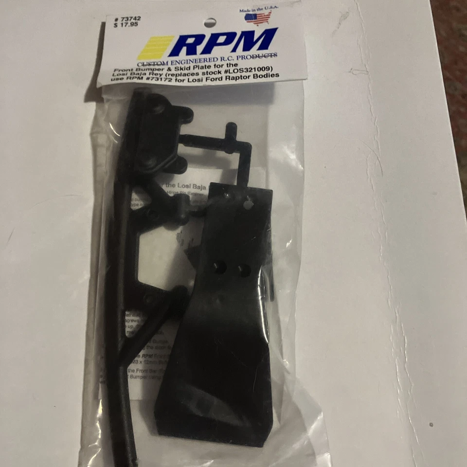 Parachoques delantero y placa de deslizamiento Baja Rey 73742 RPM reemplaza LOS321009 Foto 4 de 4